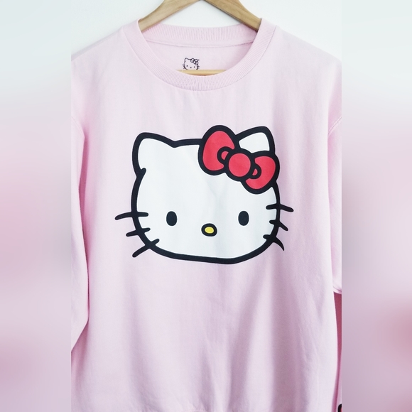 NEW Hello Kitty Pink Sweatshirt - Picture 4 of 11
